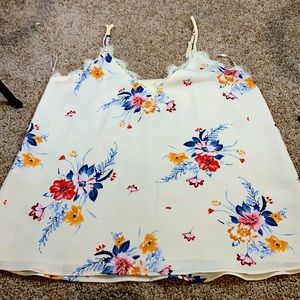 Flower shirt is very comfy and pretty